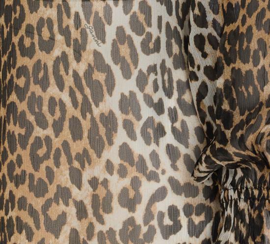 25FW 가니 셔츠 W0570 943 Brown - GANNI