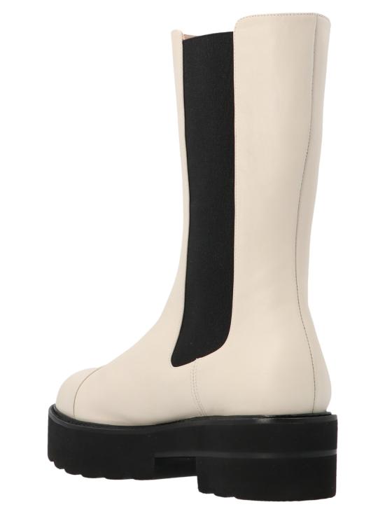  스튜어트 와이츠먼 부츠 PRESLEYULTRALIFTBOOTIECHIOAT Beige - STUART WEITZMAN