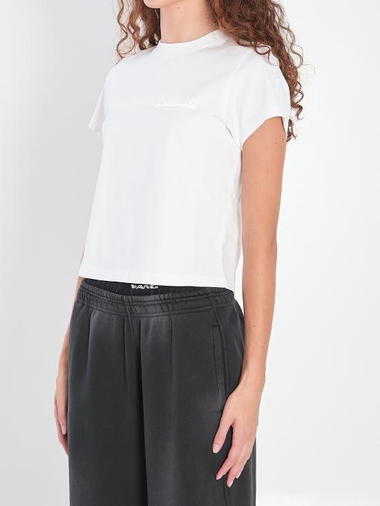 25FW 알렉산더 왕 반팔 티셔츠 1CC3251103 WHITE - ALEXANDER WANG
