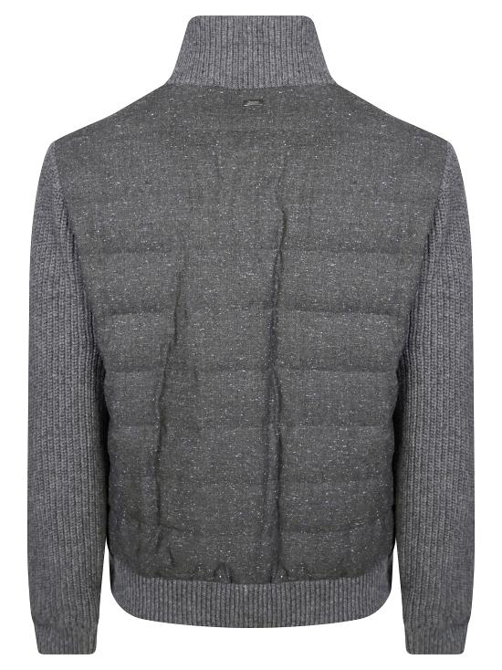 25FW 에르노 숏패딩 PI00108UR 33448 9487 FERRO GRIGIO - HERNO