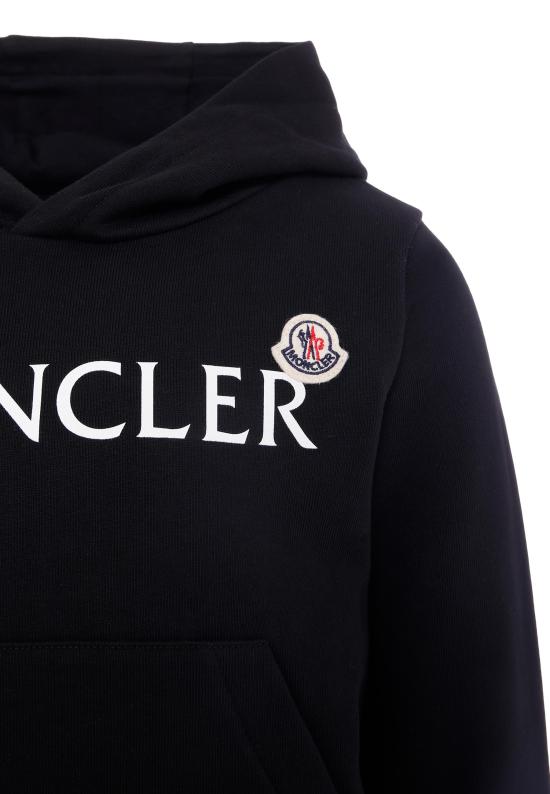 25FW [키즈] 몽클레어 니트/스웻셔츠 K2954 8G00017 899PS 999 BLACK - MONCLER