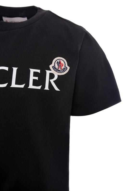 26SS [키즈] 몽클레어 티셔츠 K2954 8C00018 89AFV 999 BLACK - MONCLER