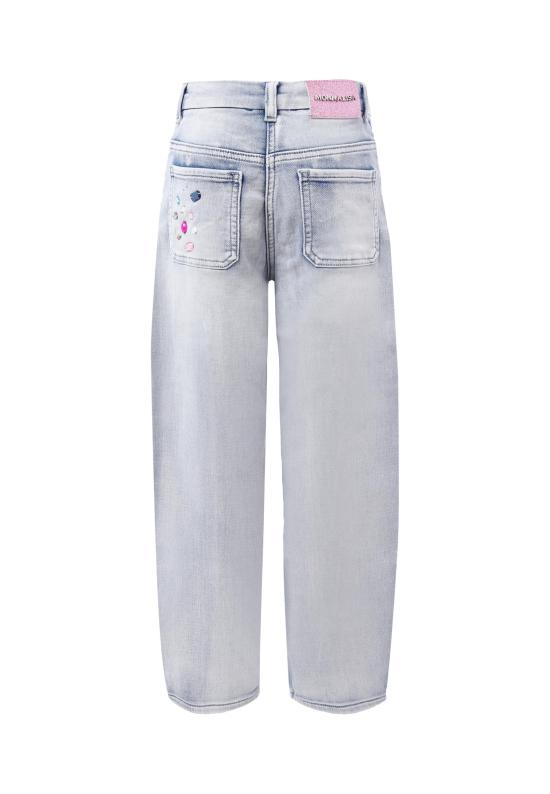 25FW [키즈] 모나리자 진 19F403 6042 0062 DENIM - MONNALISA