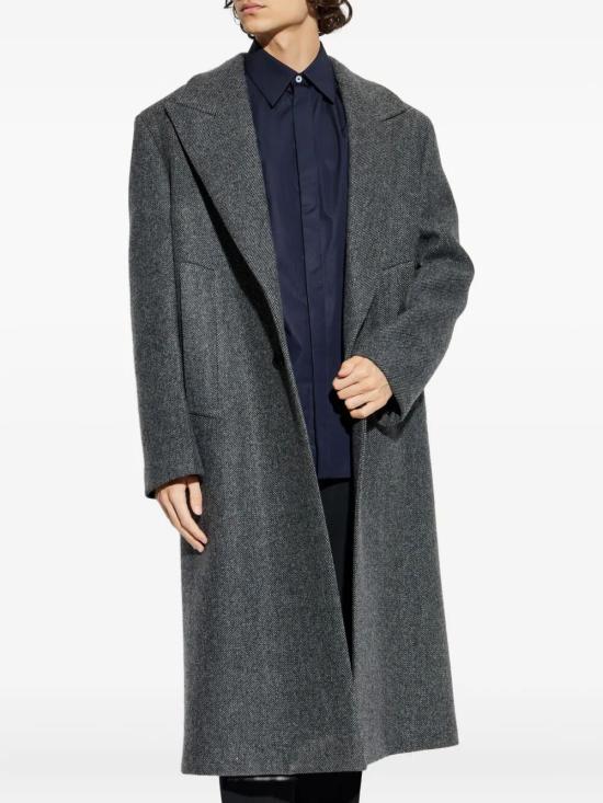 25FW 질샌더 코트 J22AA0185 J40247 060 METEORITE - JIL SANDER