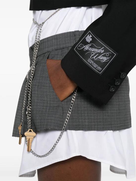 25FW 알렉산더 왕 수트 자켓 1WC3252680 001 BLACK - ALEXANDER WANG