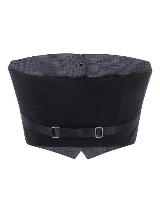 25FW 알렉산더 왕 민소매 티셔츠 1WC3251135 085 DARK GREY MELANGE - ALEXANDER WANG