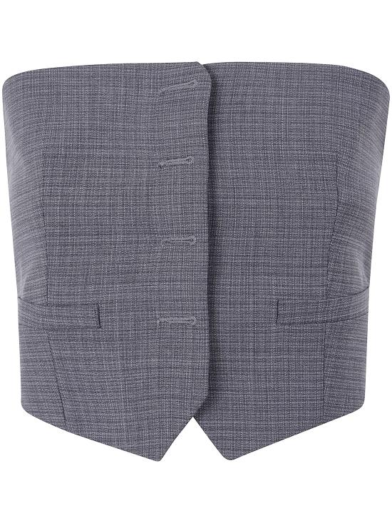 25FW 알렉산더 왕 민소매 티셔츠 1WC3251135 085 DARK GREY MELANGE