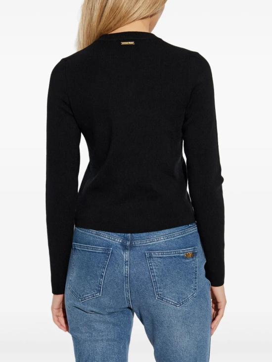 25FW 마이클 코어스 가디건 MT5617W4VR 001 BLACK - MICHAEL KORS