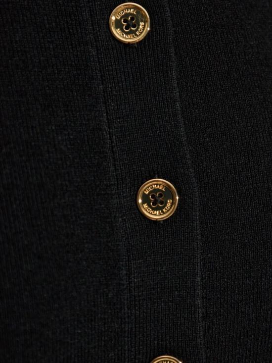 25FW 마이클 코어스 가디건 MT5617W4VR 001 BLACK - MICHAEL KORS