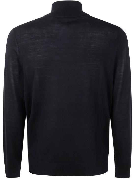 25FW 폴 스미스 집업 니트 M1R 239Z P02093 79 BLACK - PAUL SMITH