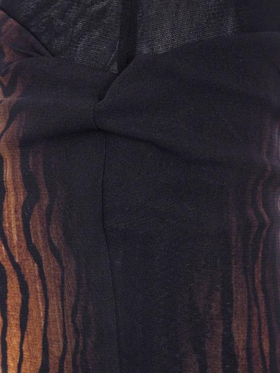 25FW 장 폴 고티에 롱 스커트 25 03 W SK011 M002P 0060 BLACK BROWN - JEAN PAUL GAULTIER