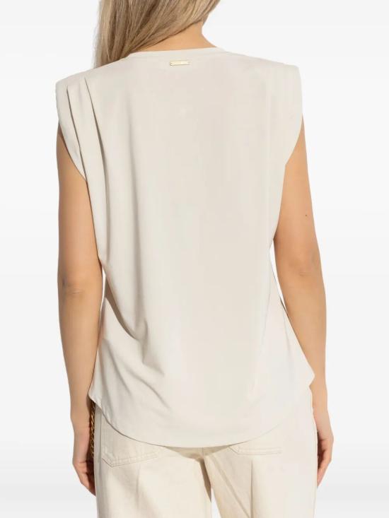 25FW 마이클 코어스 민소매 티셔츠 MT5531FH69 120 SOFT ECRU - MICHAEL KORS