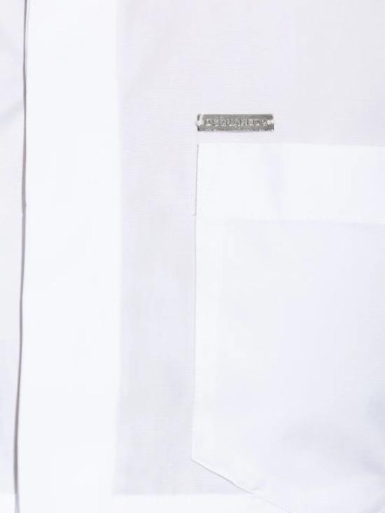 25FW 디스퀘어드2 셔츠 S75DL0910 S36275 100 WHITE - DSQUARED2