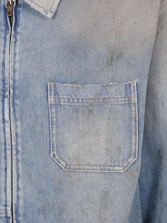 25FW 골든구스 데님 자켓 GMP01941 P002082 50491 50491 LIGHT BLUE - GOLDEN GOOSE