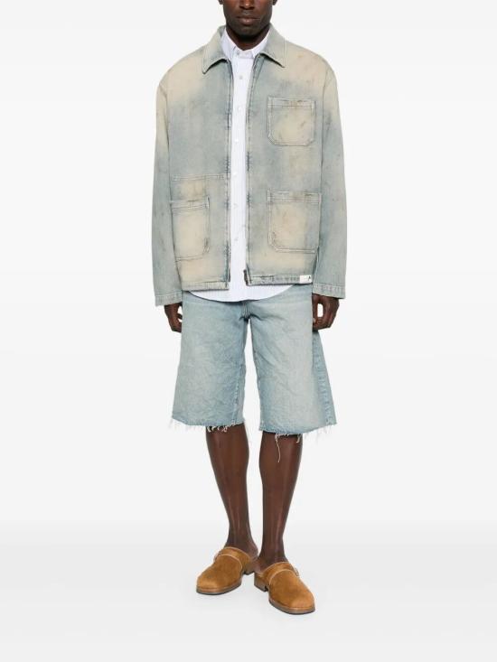 25FW 골든구스 데님 자켓 GMP01941 P002082 50491 50491 LIGHT BLUE - GOLDEN GOOSE