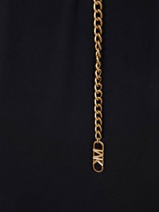 25FW 마이클 코어스 미디 원피스 MT5831SH6J 001 BLACK - MICHAEL KORS