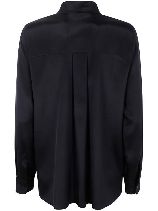 25FW 막스마라 셔츠 2521116018600 001 BLACK - MAX MARA