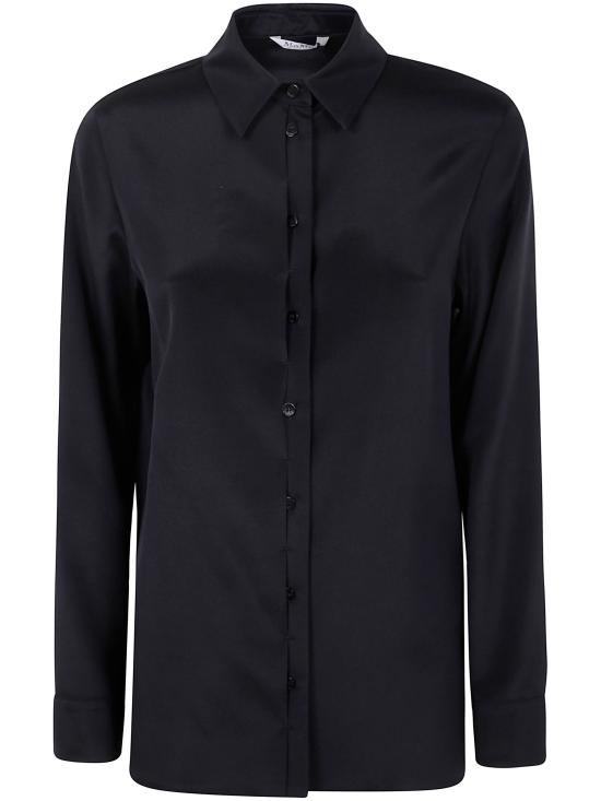 25FW 막스마라 셔츠 2521116018600 001 BLACK
