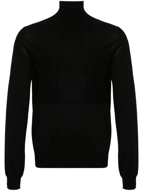 25FW 질샌더 터틀넥 J22GP0222 J14610 001 BLACK