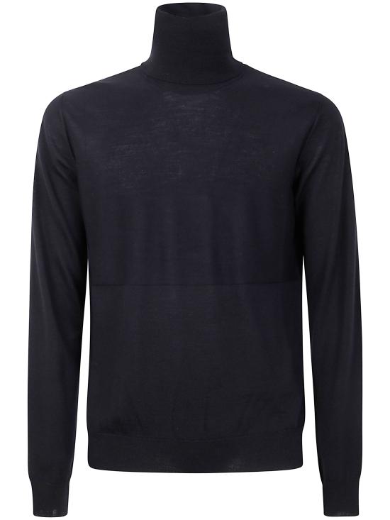 25FW 질샌더 터틀넥 J22GP0222 J14610 001 BLACK - JIL SANDER