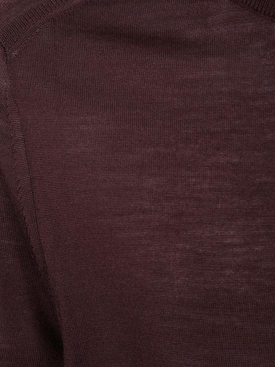 25FW 폴 스미스 집업 니트 M1R 239Z P02093 29 VERY DARK RED - PAUL SMITH