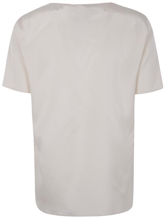 25FW 막스마라 반팔 티셔츠 2521116038600 005 BUTTER - MAX MARA