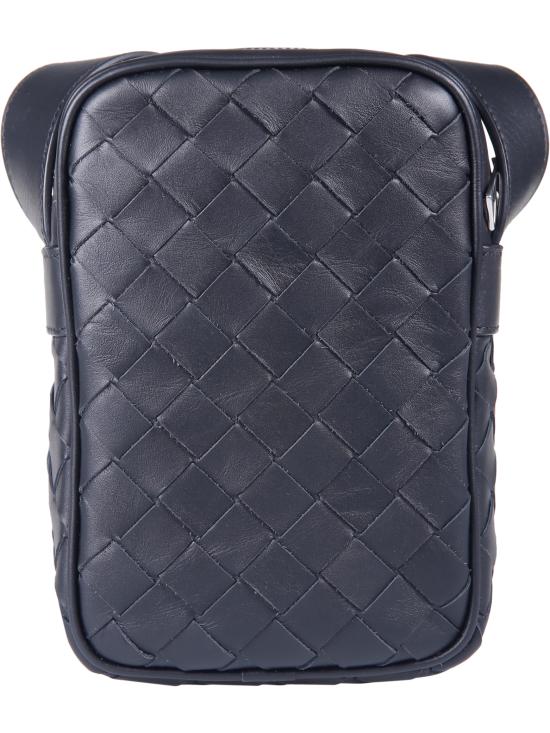 25FW 보테가베네타 크로스백 729296 VCPQ3 8803 BLACK SILVER - BOTTEGA VENETA