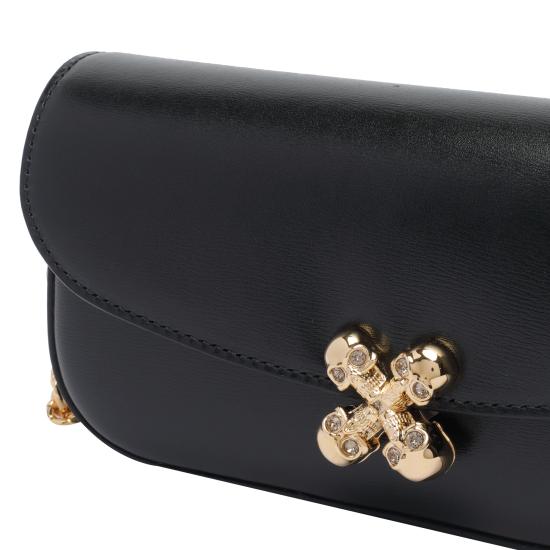 25FW 알렉산더 맥퀸 숄더백 836037 1MAAE1000 Black - ALEXANDER MCQUEEN