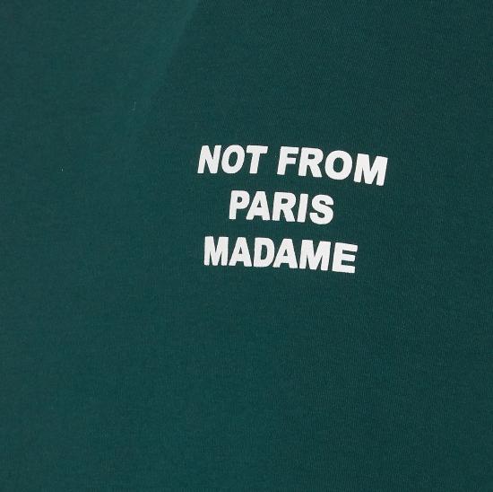 26SS 드롤드무슈 반팔 티셔츠 TS203 CO002DGN Green - DROLE DE MONSIEUR