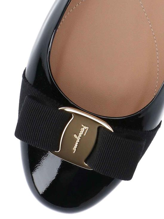  살바토레 페라가모 플랫 슈즈 574556551 Black - SALVATORE FERRAGAMO