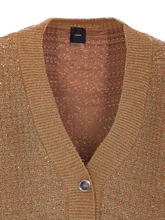  핑코 가디건 104728A2FED31 Brown - PINKO
