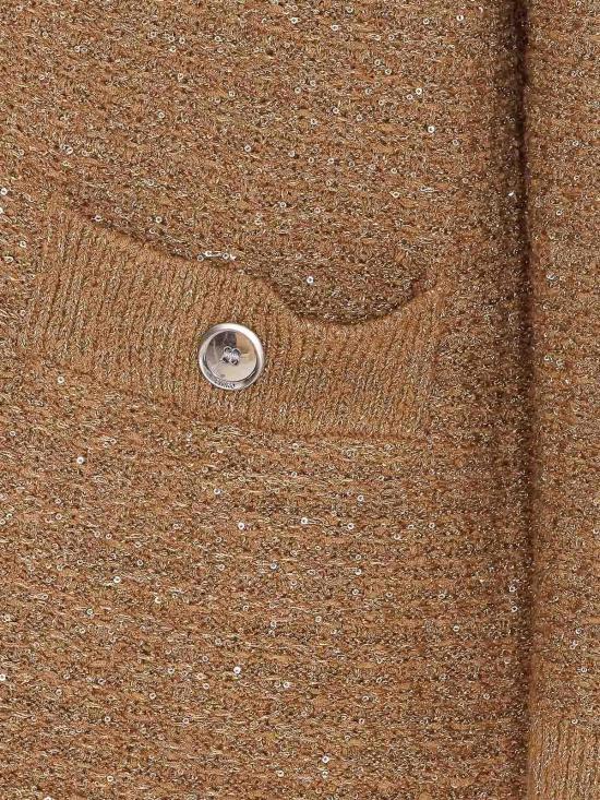  핑코 가디건 104728A2FED31 Brown - PINKO