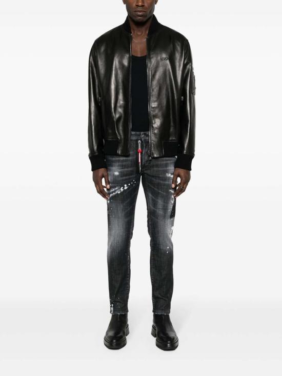  디스퀘어드2 스트레이트 팬츠 S74LB1451S30357900 Black - DSQUARED2