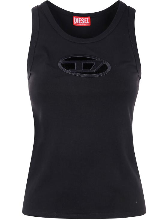 25FW 디젤 민소매 티셔츠 A157030AFAA 9XXA BLACK - DIESEL