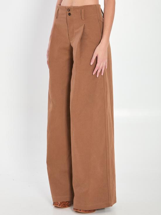 25FW 끌로에 스트레이트 팬츠 CH25APA11365 208 BROWN - CHLOE