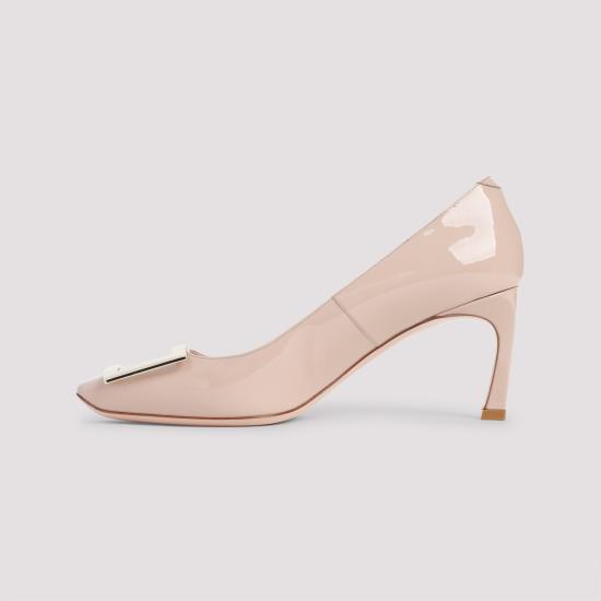 26FW 로저비비에 트럼펫 메탈 버클 펌프스 RVW40015280D1P C211 NUDE NEUTRALS - ROGER VIVIER