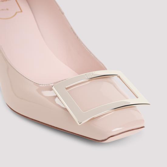 26FW 로저비비에 트럼펫 메탈 버클 펌프스 RVW40015280D1P C211 NUDE NEUTRALS - ROGER VIVIER