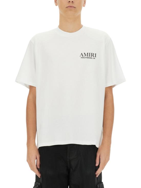 25FW 아미리 반팔 티셔츠 AMJYTE1075 WHITE
