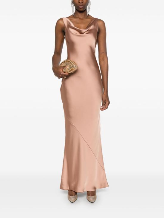 25SS 노마카말리 롱 원피스 ST1253CB739833 BEIGE - NORMA KAMALI