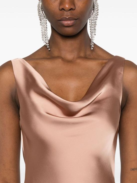 25SS 노마카말리 롱 원피스 ST1253CB739833 BEIGE - NORMA KAMALI