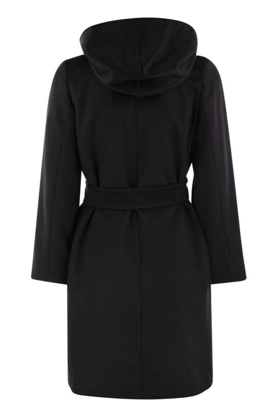 25FW 막스마라 코트 2526016061600 013 BLACK - MAX MARA