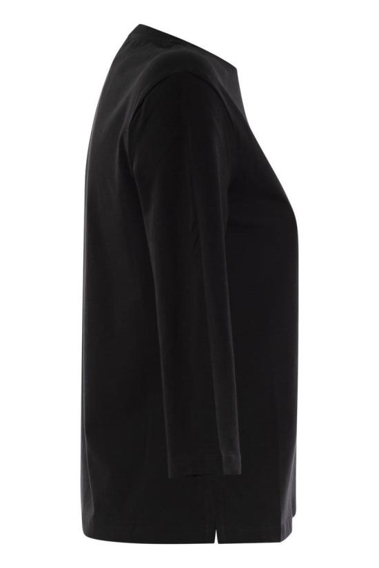 25FW 위켄드막스마라 긴팔 티셔츠 2525946031600 007 BLACK - WEEKEND MAX MARA