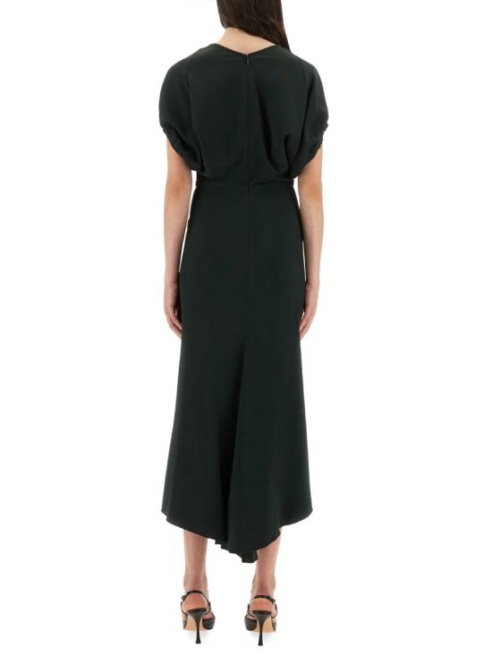 25FW 빅토리아 베컴 미디 원피스 1325WDR006381A DARKPINE MULTICOLOUR - VICTORIA BECKHAM