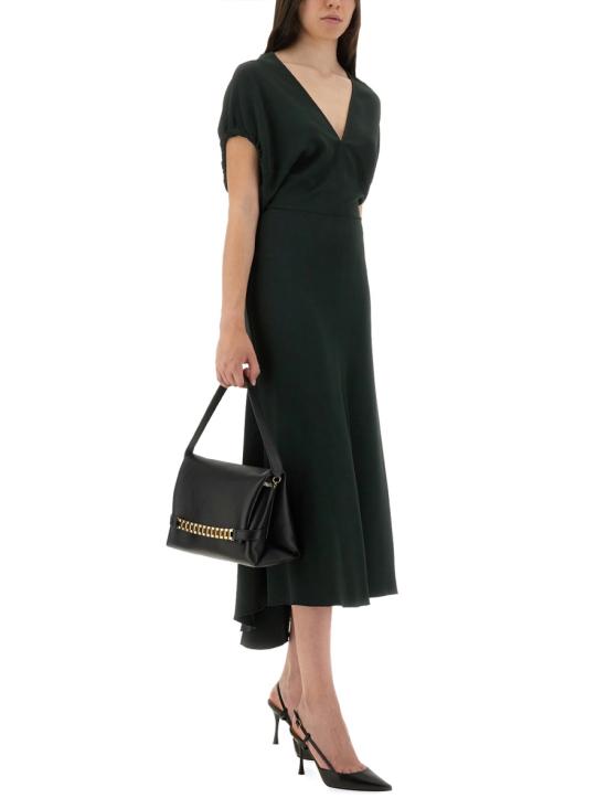 25FW 빅토리아 베컴 미디 원피스 1325WDR006381A DARKPINE MULTICOLOUR - VICTORIA BECKHAM