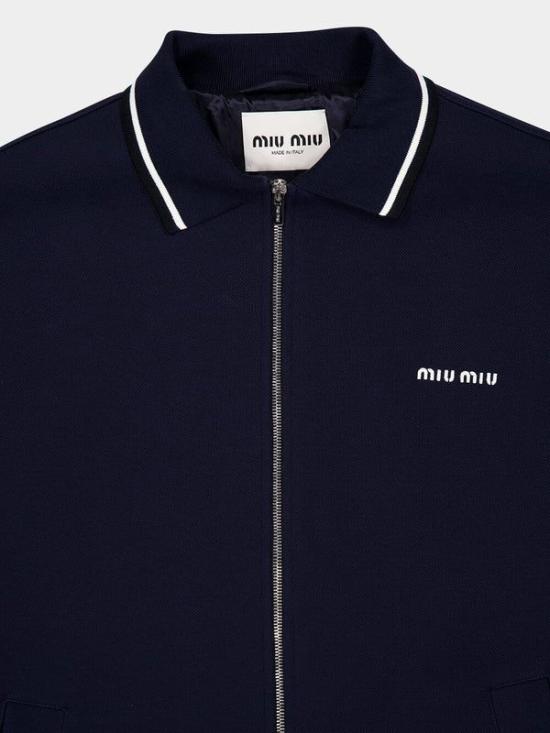 25FW 미우미우 자켓 ML1258SOOO1756 F0008 BLEU - MIU MIU