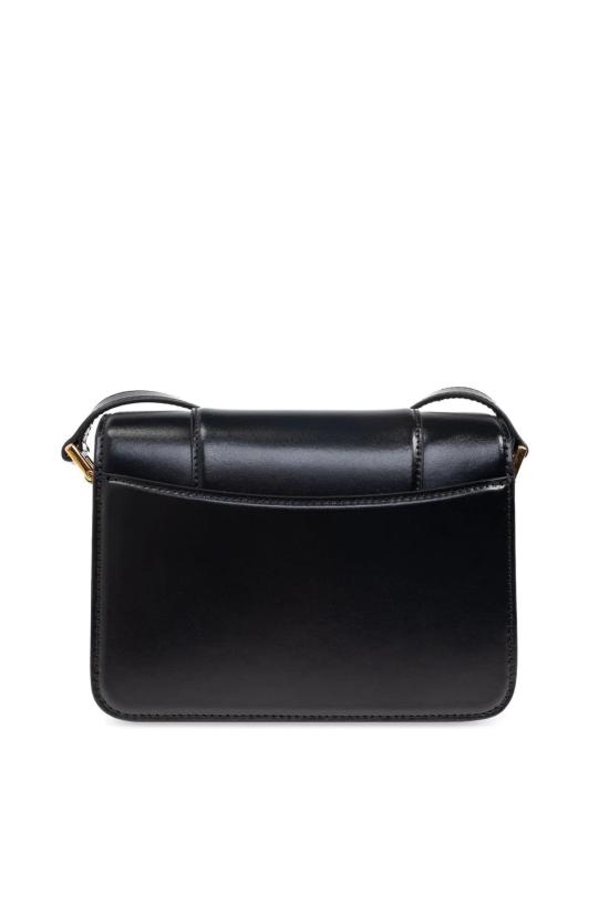 25FW 발렌시아가 아워글래스 스몰 플랩백 8285222ABQ8 1000 BLACK - BALENCIAGA