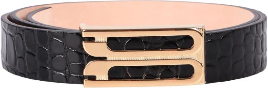 25FW 빅토리아 베컴 레귤러 벨트 1324ABL005786A001 black - VICTORIA BECKHAM