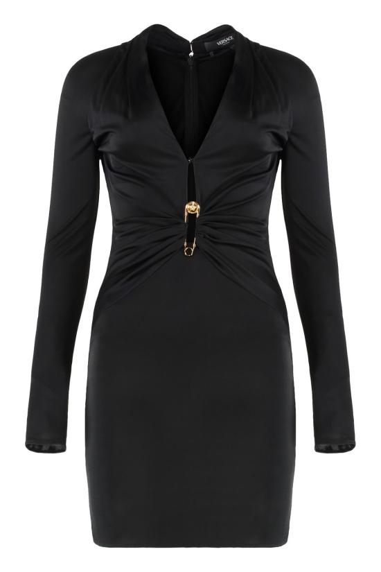 25FW 베르사체 숏 원피스 10208221A124971B000 black