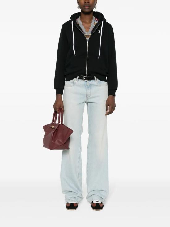 25FW 폴로 랄프로렌 후드 티셔츠 211943008 003 BLACK - POLO RALPH LAUREN