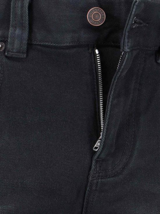 25FW 발렌시아가 슬림 핏 부츠컷 팬츠 838692 TSWC3 8582 Black - BALENCIAGA